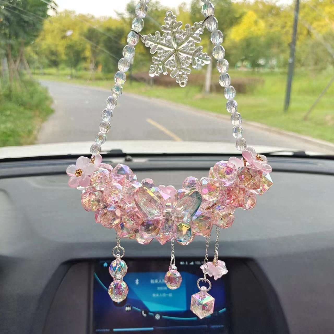 Crystal colorful Car accessories