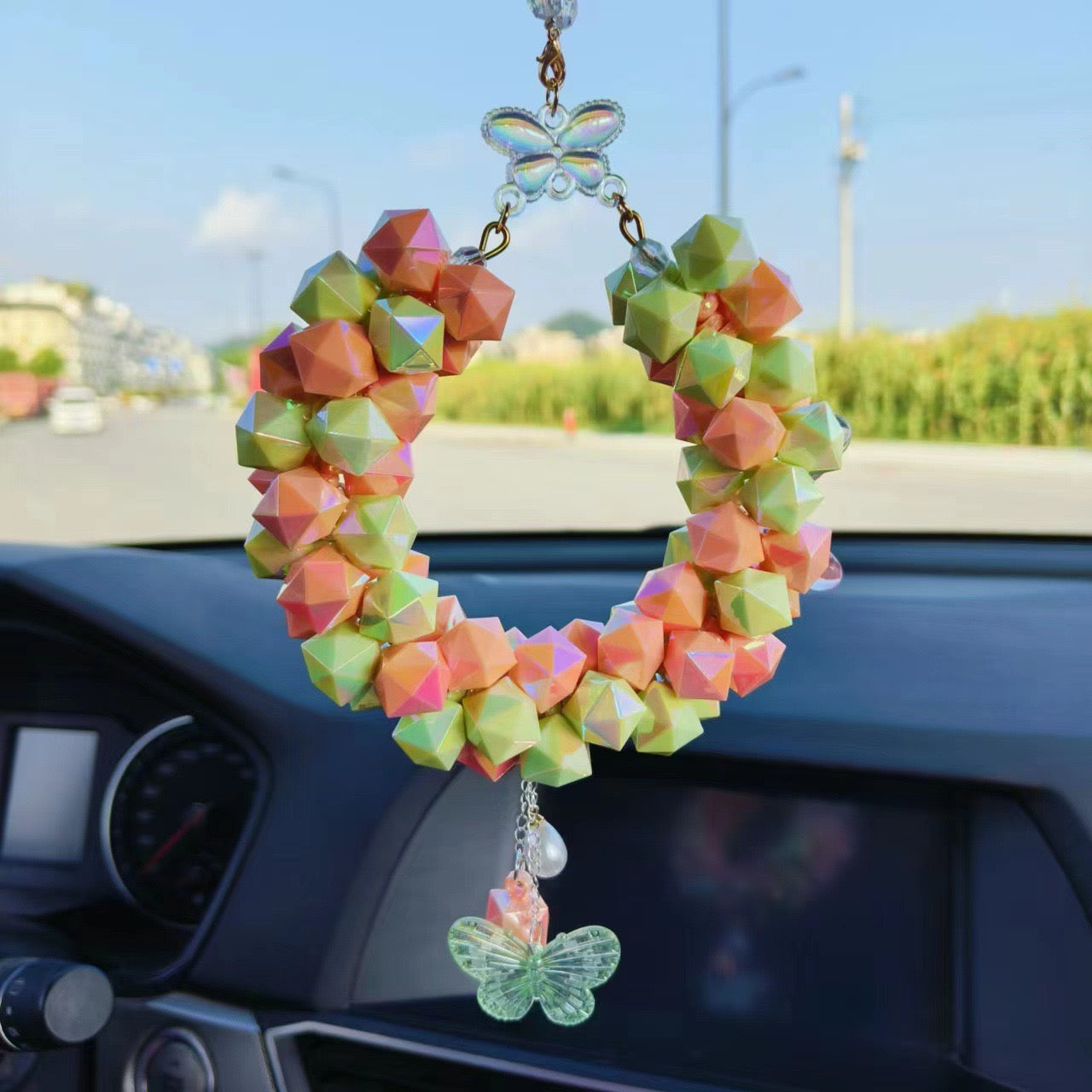 Crystal colorful Car accessories