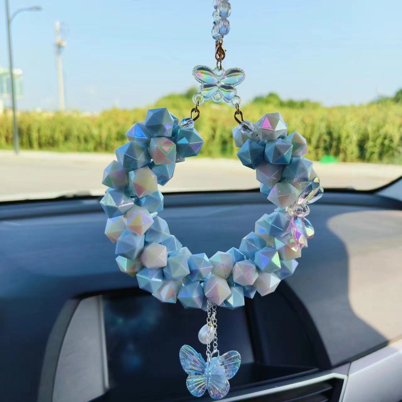 Crystal colorful Car accessories