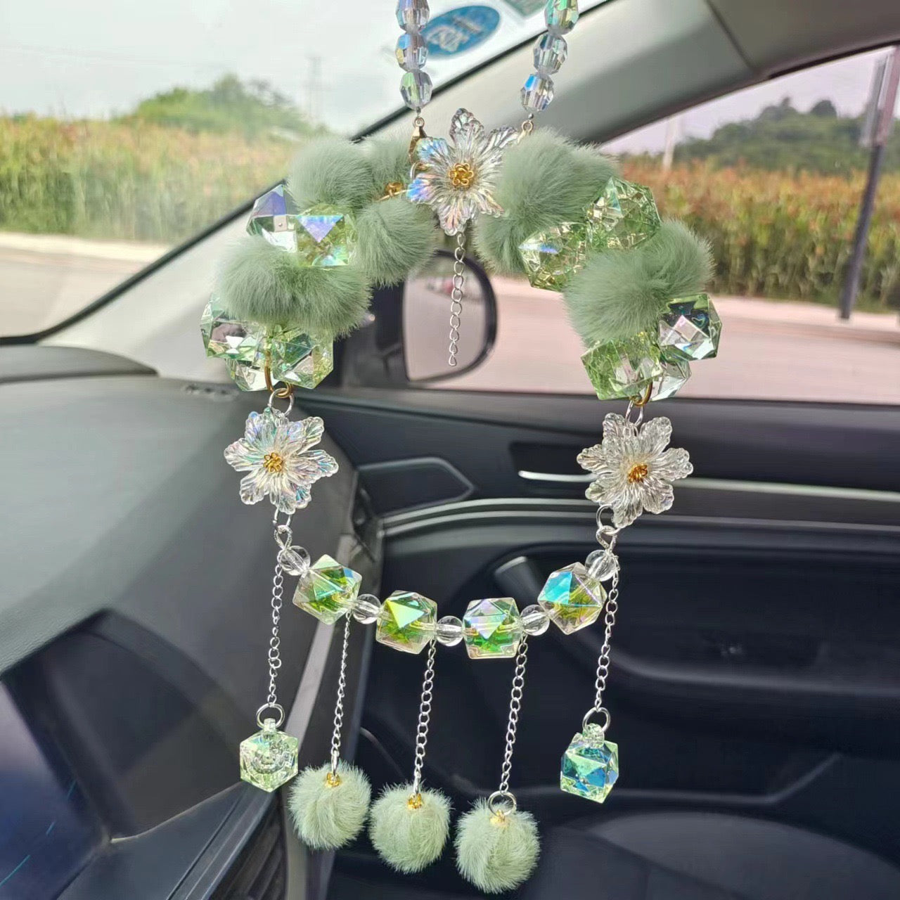 Crystal colorful Car accessories