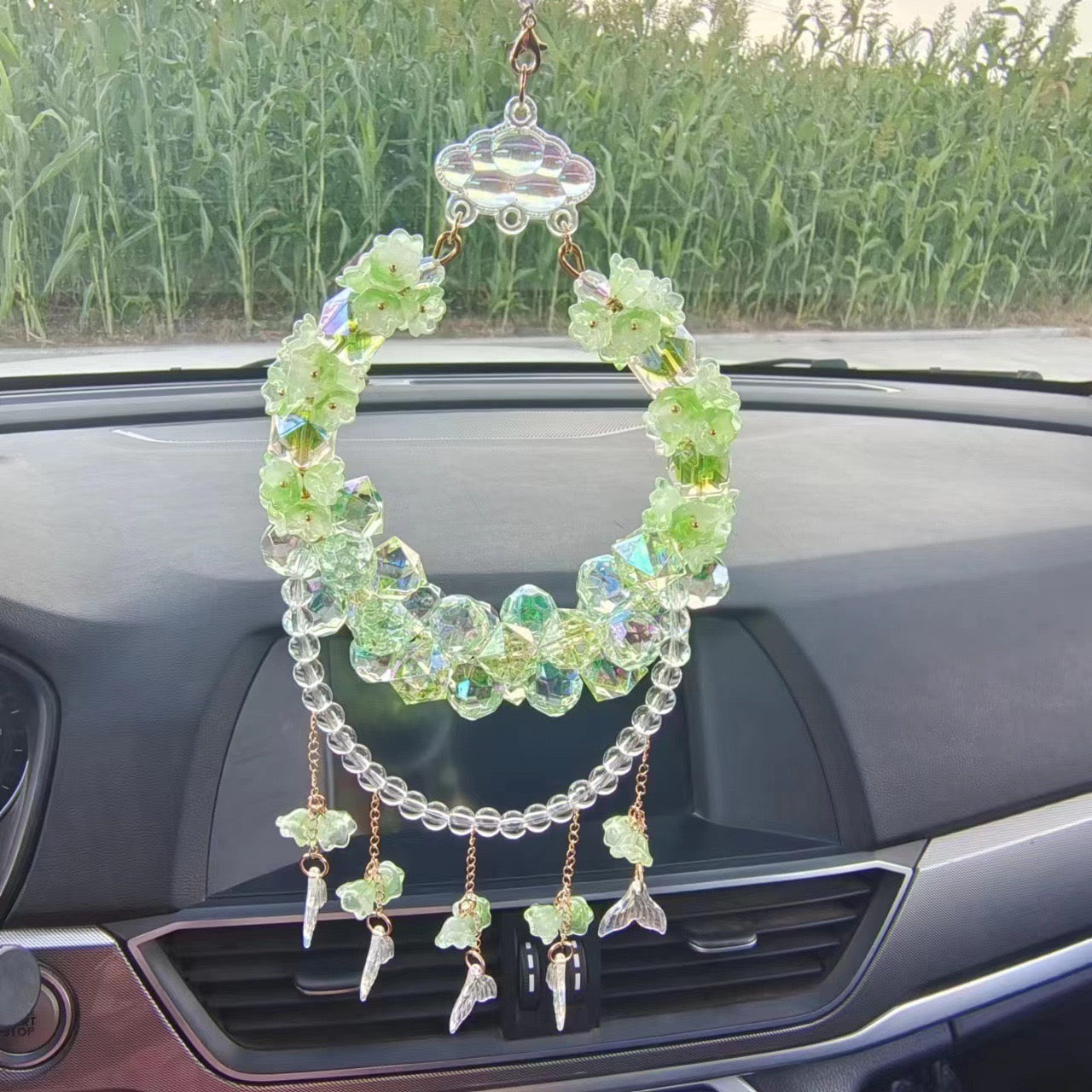 Crystal colorful Car accessories