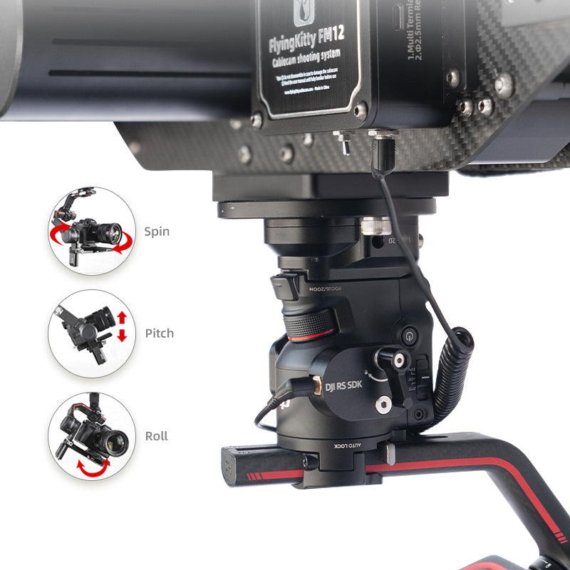 FM12pro cablecam shooting systems payload 12kg